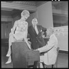 The Girl Who Came to Supper, original Off-Broadway production, rehearsal