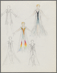 Draft costume sketches for Janet Lynn