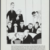 Illustration of the Algonquin Round Table, as published in Shadowland