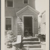 Front entrance to house