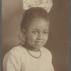 Girl with bow in hair