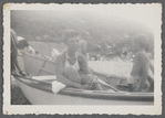 Woman in canoe