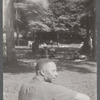 Man on grass in park