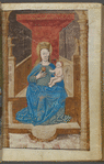 Virgin and Child enthroned