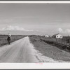 Homes and cornfields on Terrebonne Project, Schriever, Louisiana