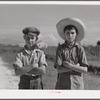 Cajun children on Terrebonne Project, Schriever, Louisiana