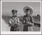 Cajun children on Terrebonne Project, Schriever, Louisiana