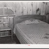 Interior of one of the labor houses at Okeechobee migratory labor camp. Belle Glade, Florida