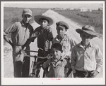 Cajun children on Terrebonne Project. Schriever, Louisiana