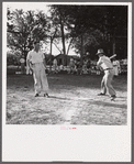 Baseball game on Saturday afternoon. Terrebonne Project, Schriever, Louisiana