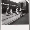 Passengers leaving station in northwestern Florida