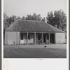 Melrose, Natchitoches Parish, Louisiana. Old home with mud walls built by mulattoes, now a part of the John Henry cotton plantation. It was the original house built on the "Yucca Plantation" by Augustin Metoyier in 1824, and later, after big house was