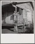 [Multiracial] home on Melrose cotton plantation owned by John Henry. Melrose, Louisiana