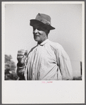 Melrose, Natchitoches Parish, Louisiana. One of the old French [multiracial] colony near the John Henry cotton plantation. Uncle Joe Rocque, about eighty-six years old (see general caption)