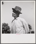 Melrose, Natchitoches Parish, Louisiana. One of French [multiracial] colony near John Henry cotton plantation. Uncle Joe Rocque, about eighty-six years old (see general caption)