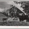 Melrose, Natchitoches Parish, Louisiana. Old home in cotton plantation area originally built and owned and still occupied (rented) by [multiracial] family