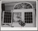 Melrose, Natchitoches Parish, Louisiana. Window in house built by [multiracial people] on John Henry Plantation