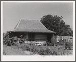 Melrose, Natchitoches Parish, Louisiana. Old wash house built by [multiracial people], now a part of the John Henry cotton plantation