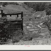 Abandoned mining town in mountain section near Chavies, Kentucky.