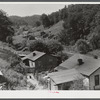 Abandoned mining town in mountain section near Chavies, Kentucky.