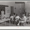 One of the newer consolidated schools in Breathitt County, where Mrs. Marie R. Turner is county superintendent. She is trying to consolidate all the schools and build them of stone since so many of the mountain schools have been burned down several times.