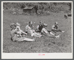 In Breathitt County, Kentucky, the children must travel such long distances over poor roads and up creek beds that they bring their lunches in pails. Mrs. Marie R. Turner, the county superintendent is trying to institute a hot lunch program in all the