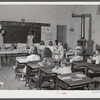 One of the better schoolrooms in the new consolidated school. Breathitt County, Kentucky.