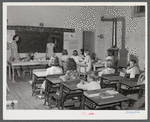 One of the better schoolrooms in the new consolidated school. Breathitt County, Kentucky.