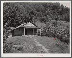 One-room school in Breathitt County, Kentucky. Up South Fork of the Kentucky River.