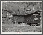 Mining company town and homes near Hazard, Kentucky.