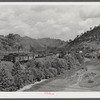 Carloads of coal in mining section near Hazard, Kentucky.