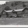 Morris Fork School, built since Mrs. Marie R. Turner has been county superintendent. She is trying to consolidate all the schools and build them of stone since so many of the mountain schools have been burned down several times. She has been encouraging