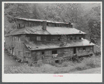 Hotel built for jobless friends by mountain man near Hindman, Kentucky.