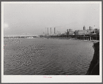 Louisville waterfront along the Ohio River. Kentucky.