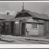 Shoe and harness repair shop and beauty shop. Shelby, Mississippi.