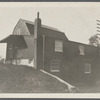 Sweezey's Red mill. Just west of Bridge Street, on arm of Peconic River. Remodelled and used as a storehouse. Riverhead, Riverhead