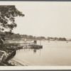 View of Shelter Island Yacht Club. Deering Harbor, north side of island. Shelter Island, Shelter Island