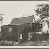 Sweezey's Red mill. Just west of Bridge Street, on arm of Peconic River. Remodelled and used as a storehouse. Riverhead, Riverhead