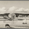 View of Gristmill at Centerport. Photo of 1880 painting. Centerport, Huntington