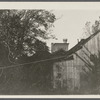 Hallett's Gristmill. Tower in background. Riverhead, Riverhead