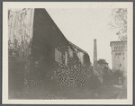 Hallett's Gristmill. Tower in background. Riverhead, Riverhead