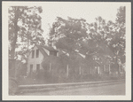 Rear view of house. 74 Broadway, west side, north of Montauk Highway. Amityville, Babylon