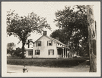 House. NE corner Main Street (Montauk Highway) and Ketcham Ave. (No. 48?) Amityville, Babylon