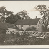 Rear view of Washington Boarding House. West side Deerpark Ave., between Railroad Ave. and LIRR tracks. Built 1803 by Nathaniel Conklin. Babylon, Babylon