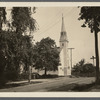 First Presbyterian Church. North side Main Street, opposite Irving Place. Erected 1784. Huntington, Huntington