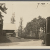 Public Library and house on right. South side Main Street, opposite Stewart Ave. Huntington, Huntington