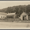 View of south side Main Street. Thomas H. Cross Florist Shop. House on left. Northport, Huntington