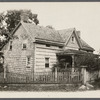 Valentine House. NW corner road to Greenlawn and road leading west to West Hills. South Dix Hills, Huntington