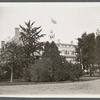 Brick and wooden hotel. Garden City, Hempstead