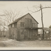 Blacksmith's shop. South side Main Street, just west of schoolhouse and La Grange Hall. Yaphank, Brookhaven